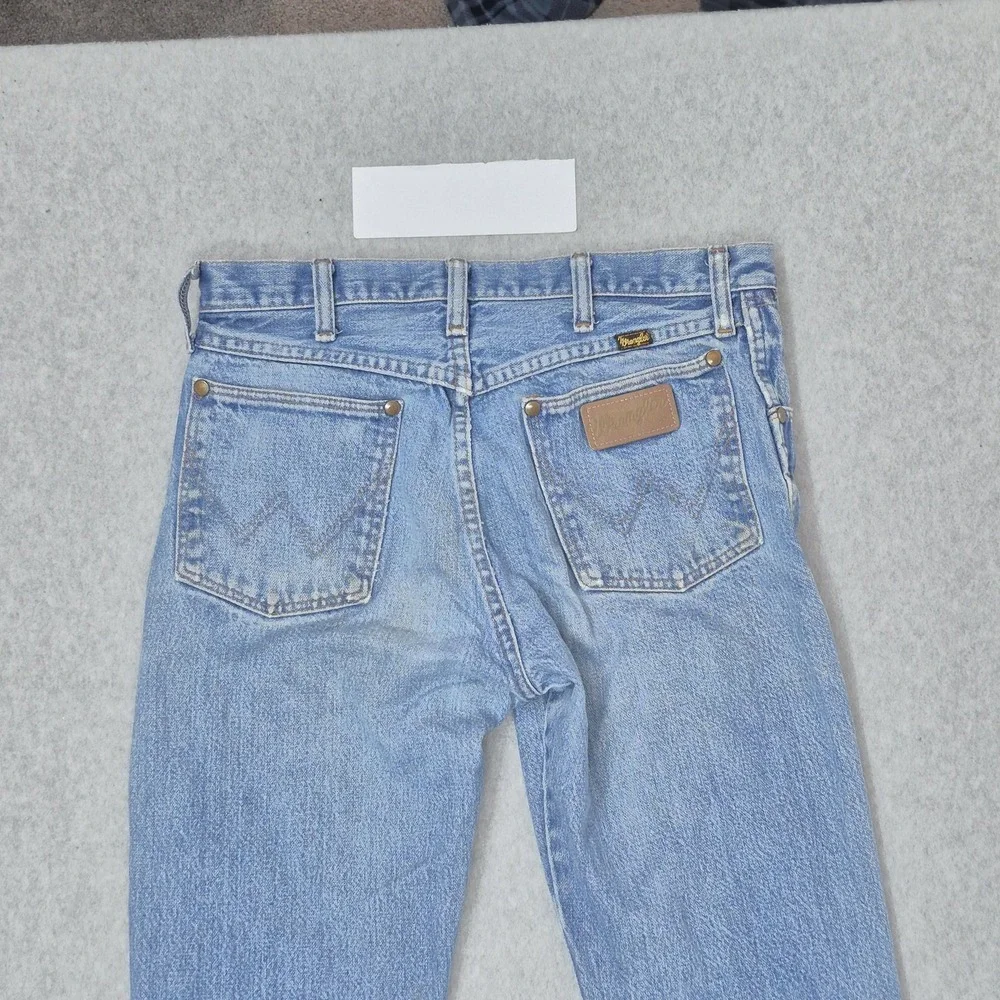 VINTAGE Wrangler Men Jeans 30x34 Blue USA 90s Denim 32